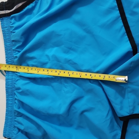 Nike Shorts Womens Size M Running Athletic Blue Black White - Picture 12 of 13